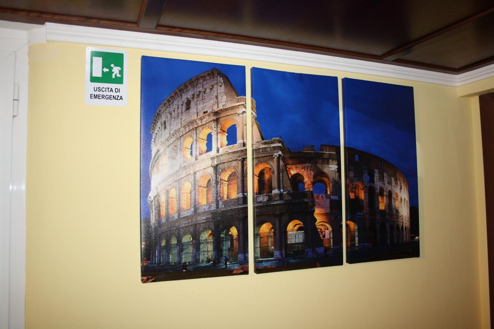Hotel Eurorooms Rom Exterior foto